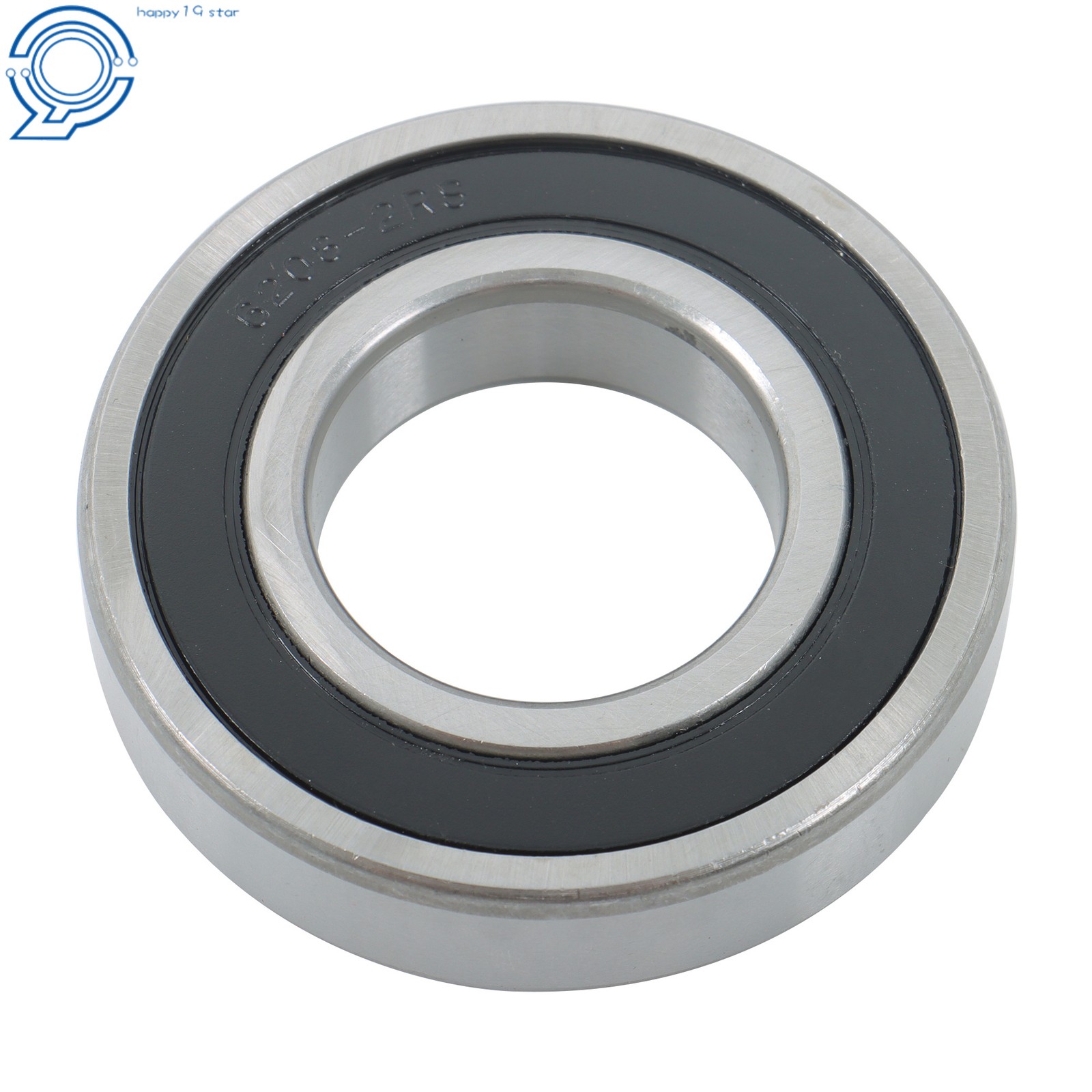 Rubber Sealed 6208-2RS Bearings 4pcs 40x80x18mm Deep Groove