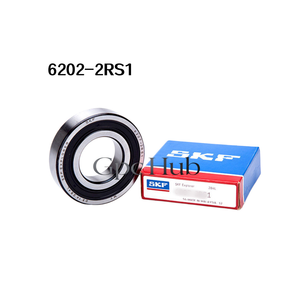 10PC Brand New SKF 6202-2RS1 Deep Groove Ball Bearings 15x35x11mm Fast shipment