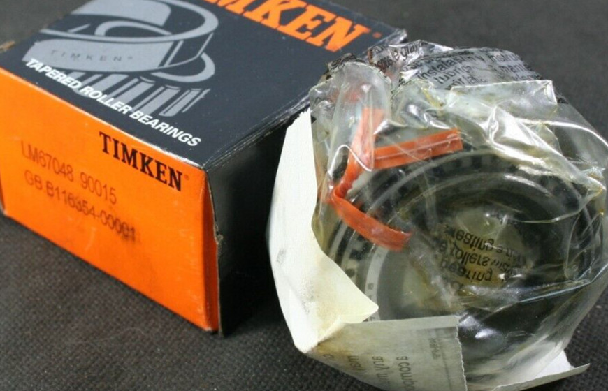 One Timken LM67048-90015 Back to Back Bearing Assembly 1-1/4″ID USA NEW