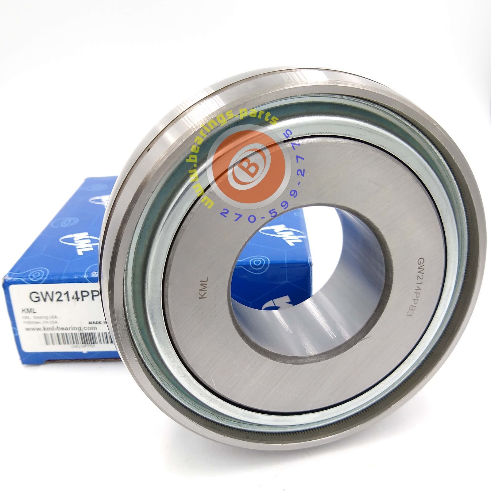 KML GW214PPB3 DISC HARROW BEARING 2″ SQUARE BORE