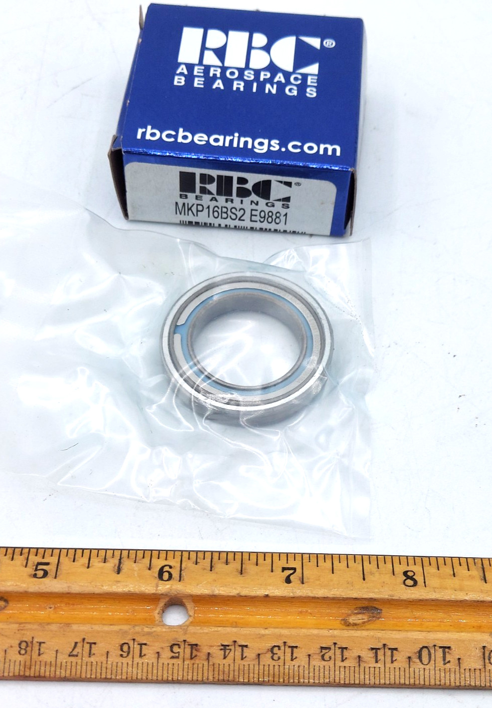 RBC Airframe Bearing MKP16BS2E9881- MKP BS Series 1″ Bore, *NOS SEALED* READ