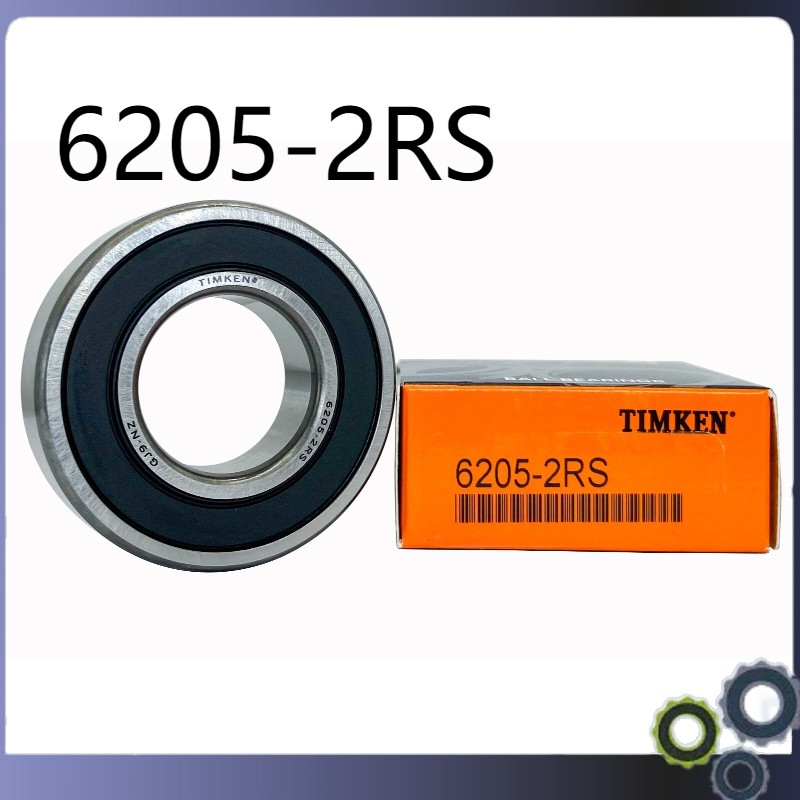 50 PACK TIMKEN 6205-2RS 25X52X15MM Double Rubber Seal Bearings USA Brand NEW