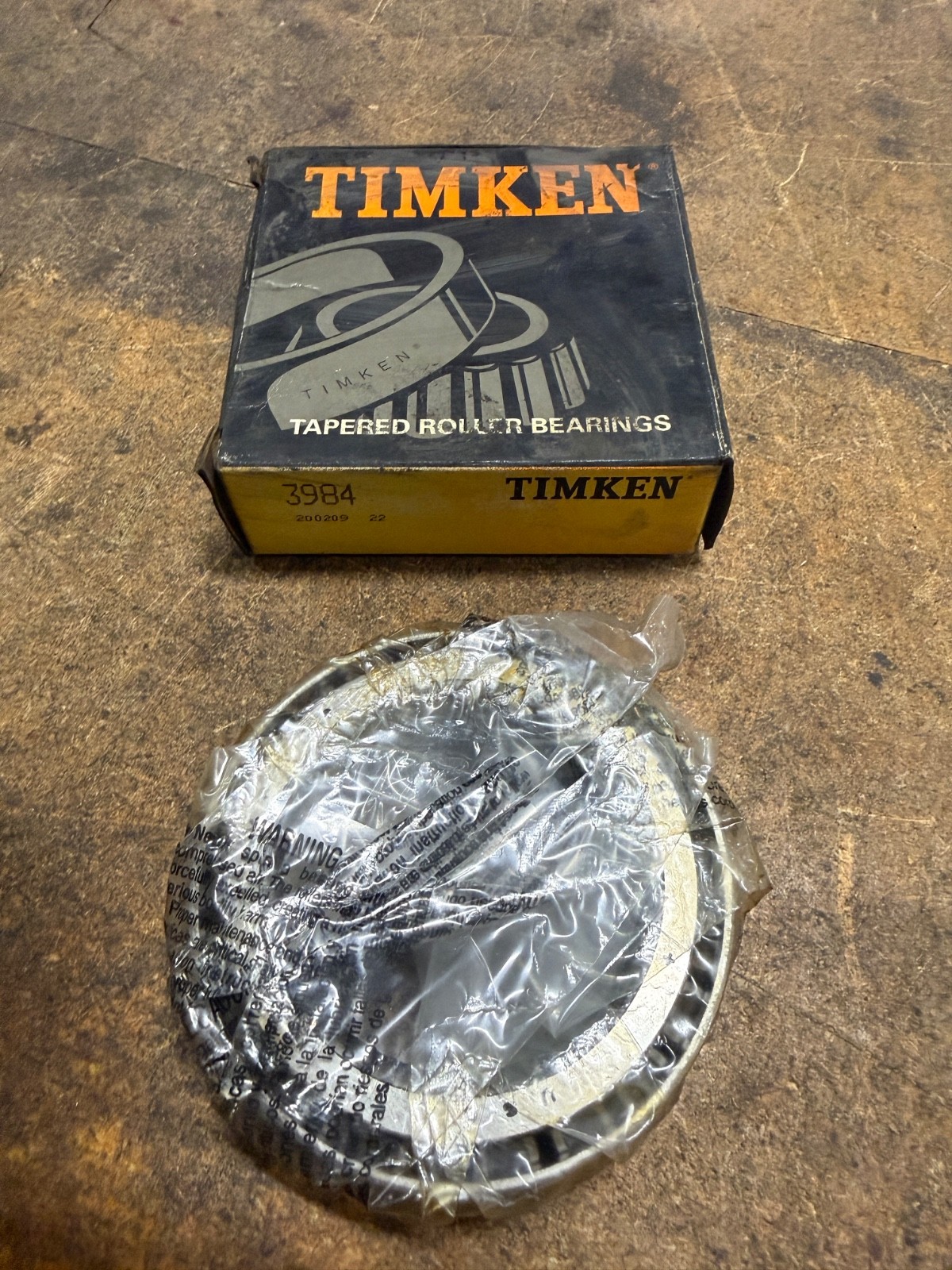 Timken 3984 Tapered Roller Bearing (NEW)