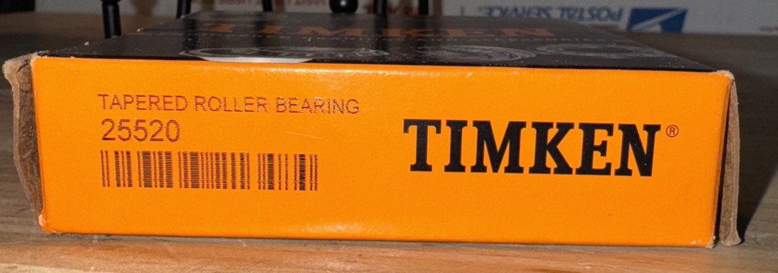 25520 Timken Tapered Roller Bearings. New In Box !!!