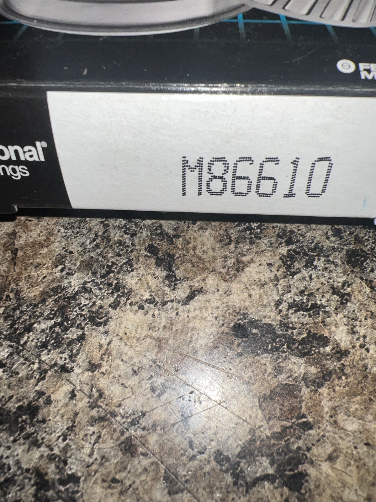 National M86610 Taper Roller Bearing Cup 2.5312″ OD 0.6563″ W