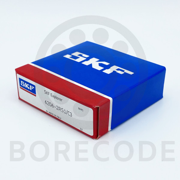 SKF 6206-2RS1/C3 Deep groove ball bearing with seals