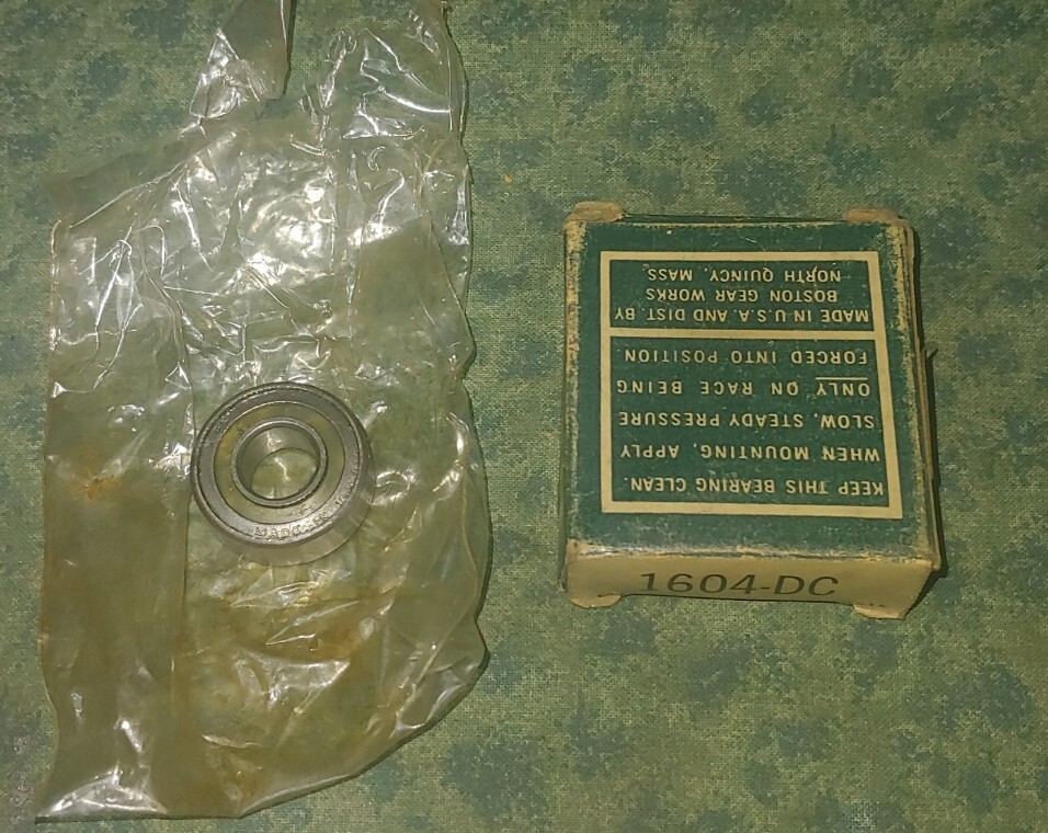 Nice Ball Bearings 1604-DC Made in USA – (22720A-I1)