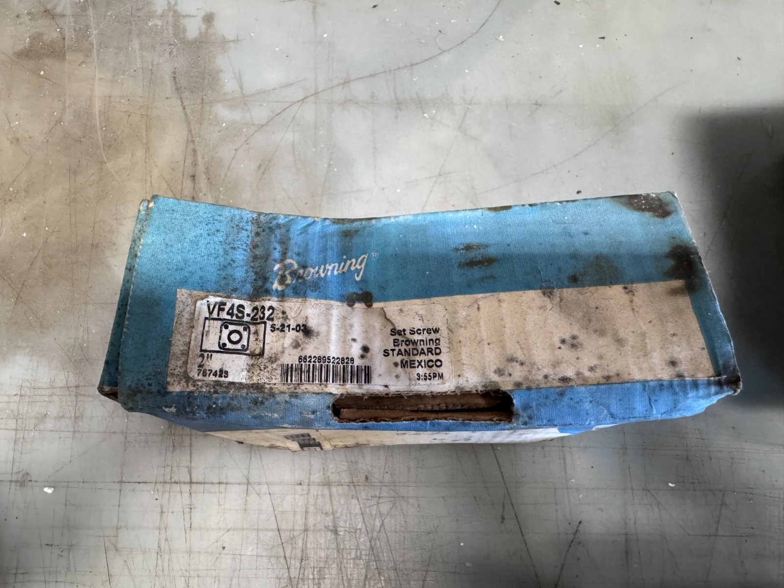 Brown 4-Bolt Flange Ball Bearing Unit VF4S-232