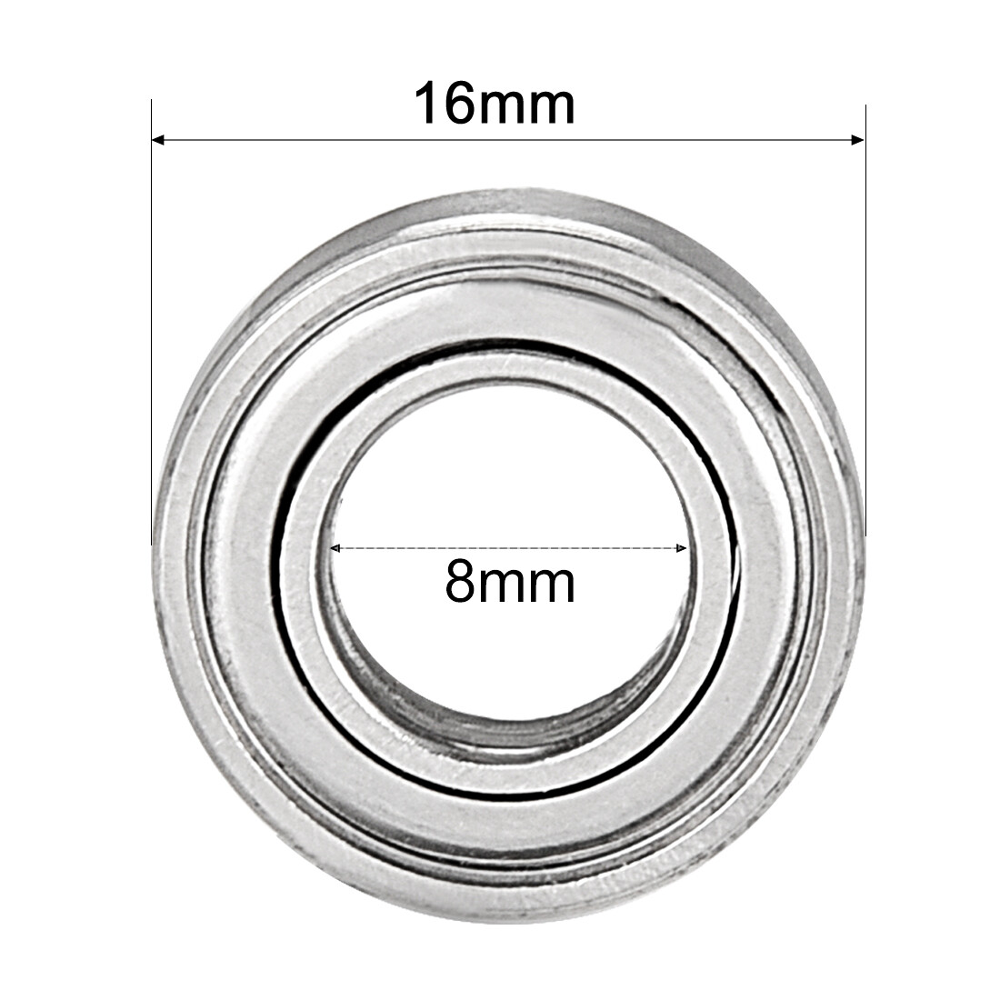 Deep Groove Ball Bearing 688ZZ Double Shield 8mm ID 16mm OD 5mm Thick 20pcs