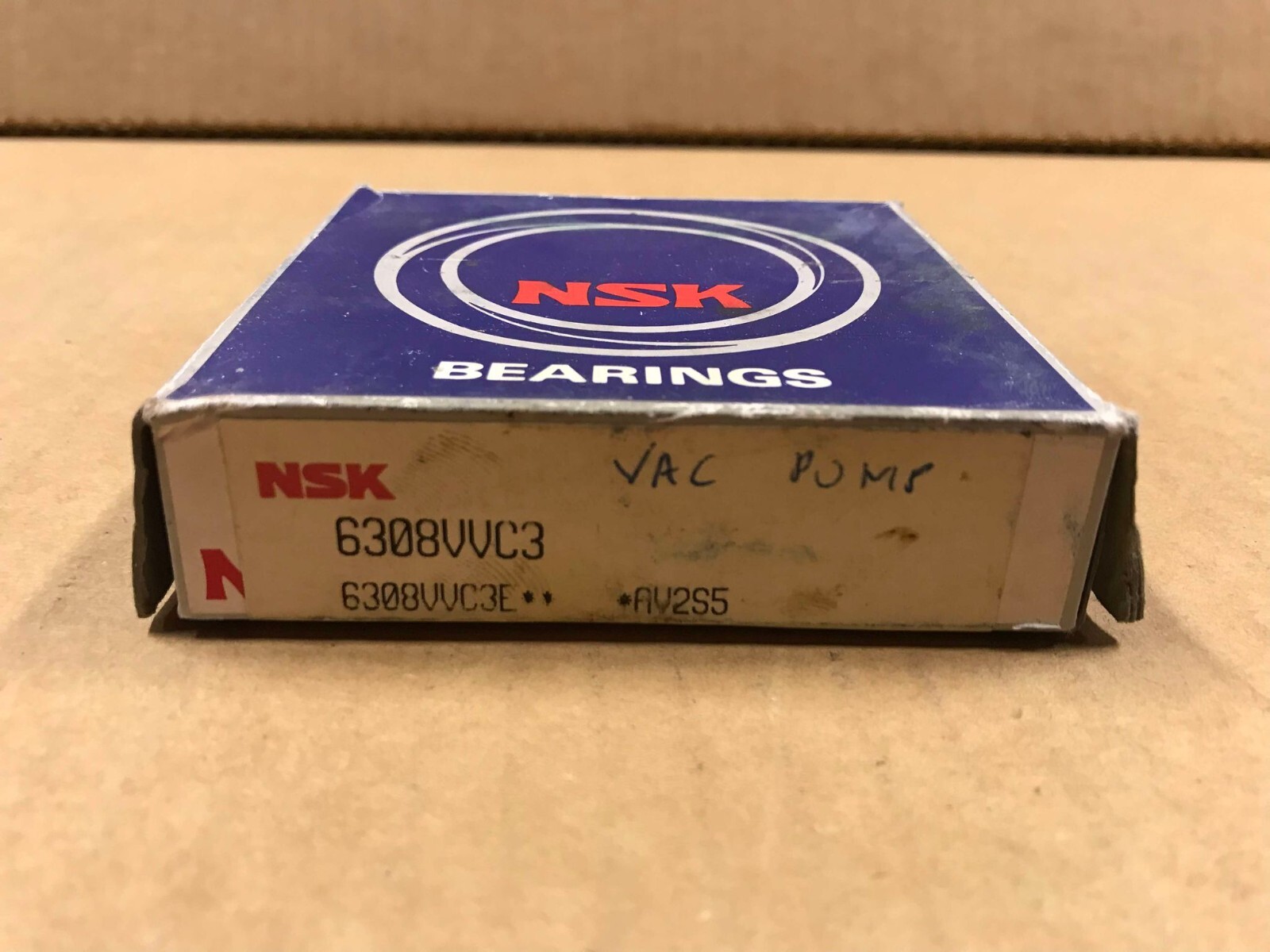 NOS NSK Bearings – 6308VVC3 – AV2S5