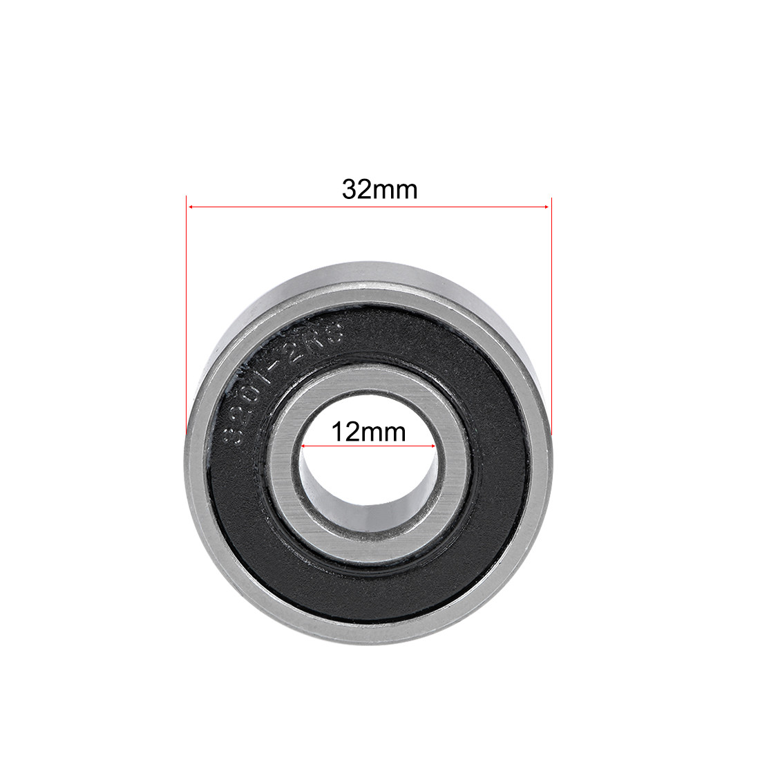 5201-2RS Angular Contact Ball Bearing 12x32x15.9mm Sealed Bearings 3201-2RS