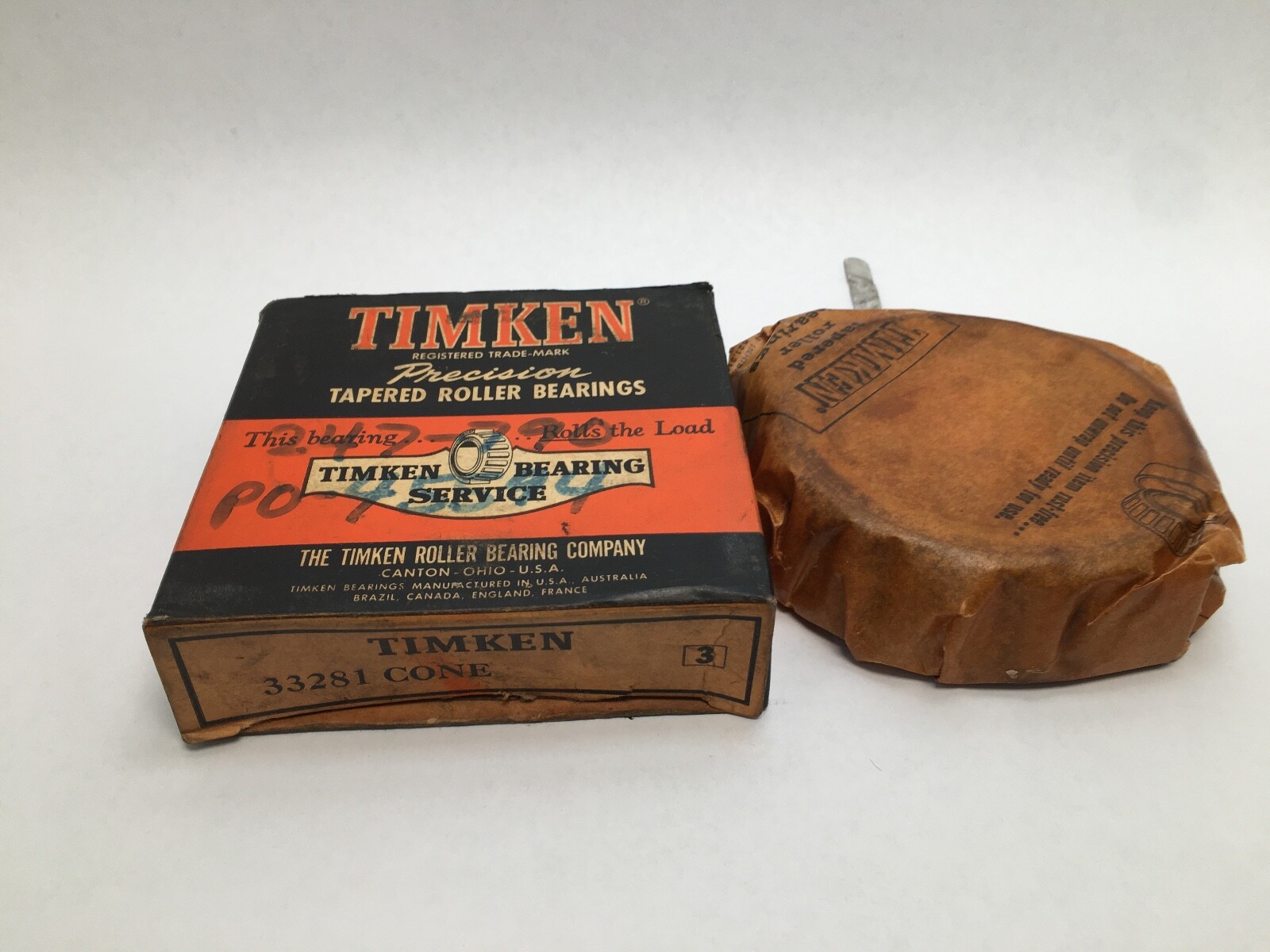Timken 33281-3 Taper Roller Bearing Cone 2-13/16″ ID 33281 *3 USA
