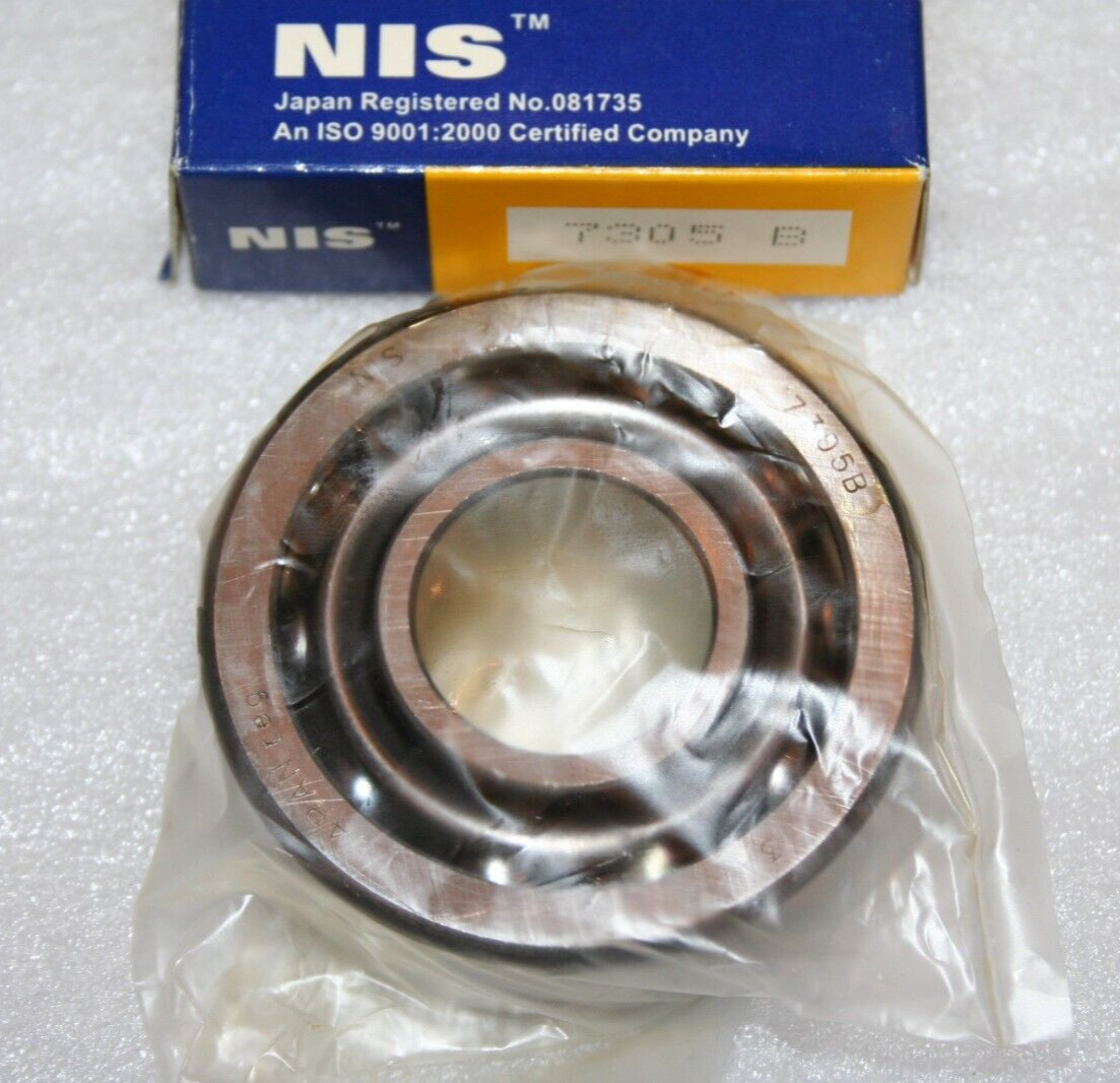 NIS PRECISION COMPONENT 7305B Angular Contact Bearing 25mm x 62mm x 17mm – NEW –