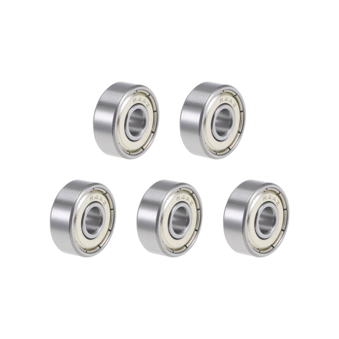 5pcs R4AZZ Deep Groove Ball Bearings 1/4″ x 3/4″ x 9/32″ Double Shielded Chrome