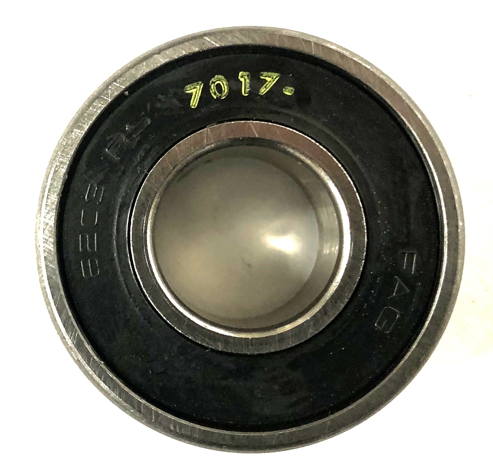 FAG Single Row Ball Bearing 7017RS [Lot of 2] NOS