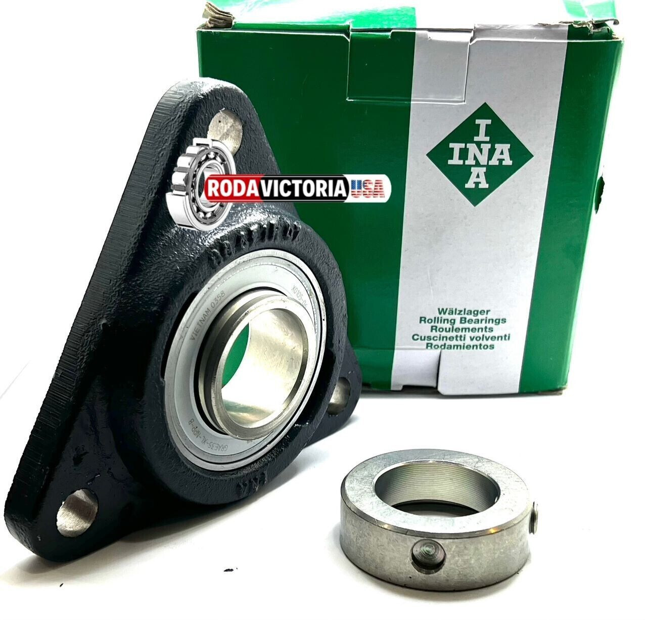 INA/Schaeffler Technologies PCFTR35-XL HOUSING/BEARING ASSY 35 x 128 x 45,1 mm