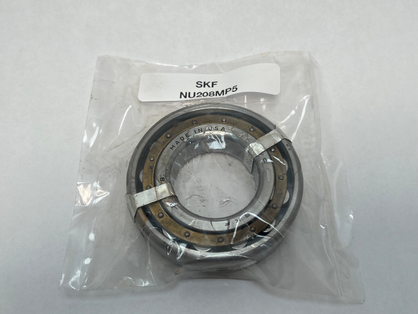 SKF N208MP5 Cylindrical Bearing N208 N-208-M-P5 C781 40x80x18 mm