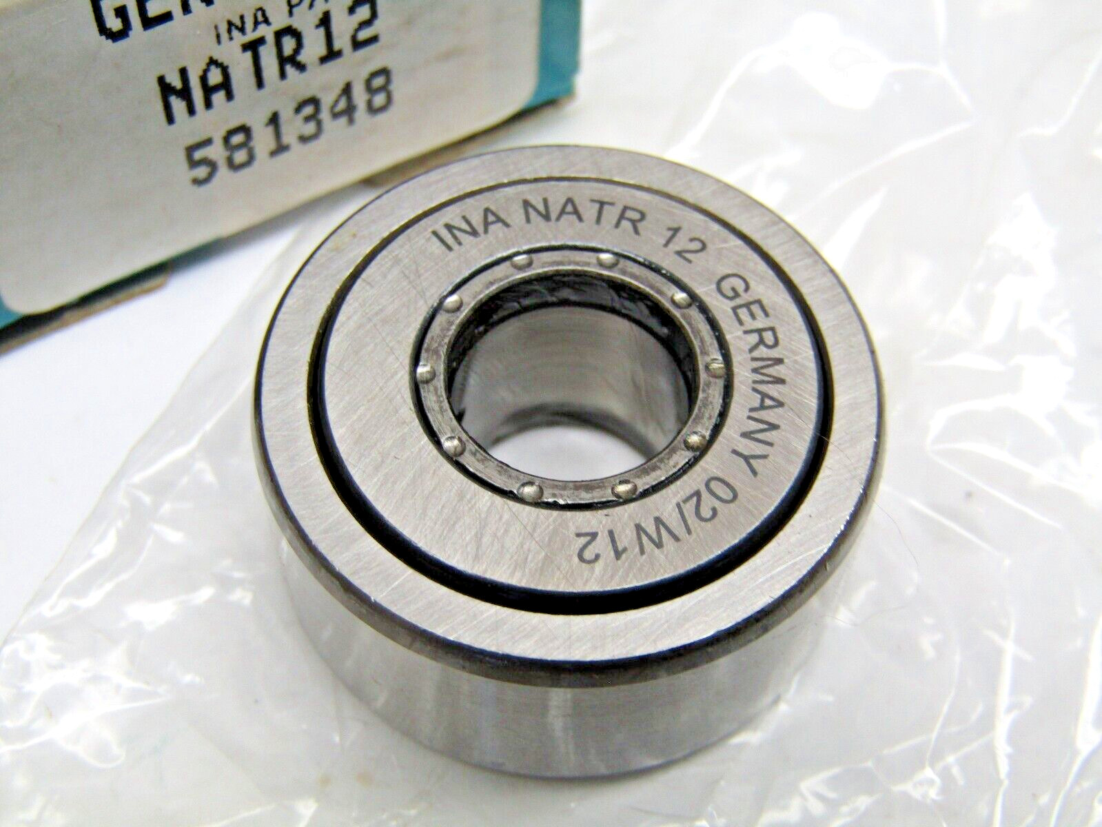 INA NATR12 32mm X 12mmX 14mm wide Crowned Yoke Roller Bearing