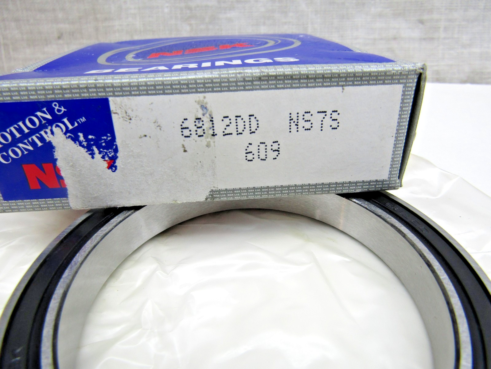 NSK 6812DD 60mm X 78mm X 10mm Sealed Bearing