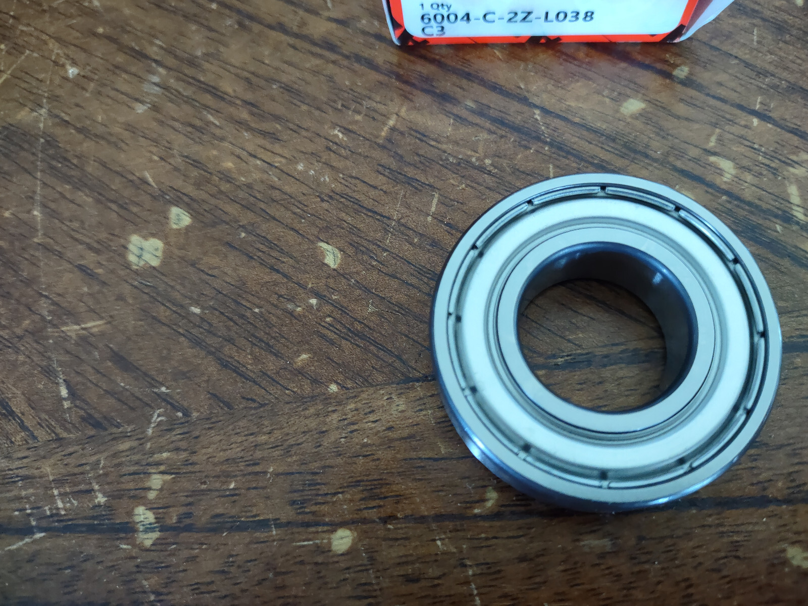 New Genuine FAG 6004-C-2Z-L038-C3 V Deep groove ball bearing Double Shielded