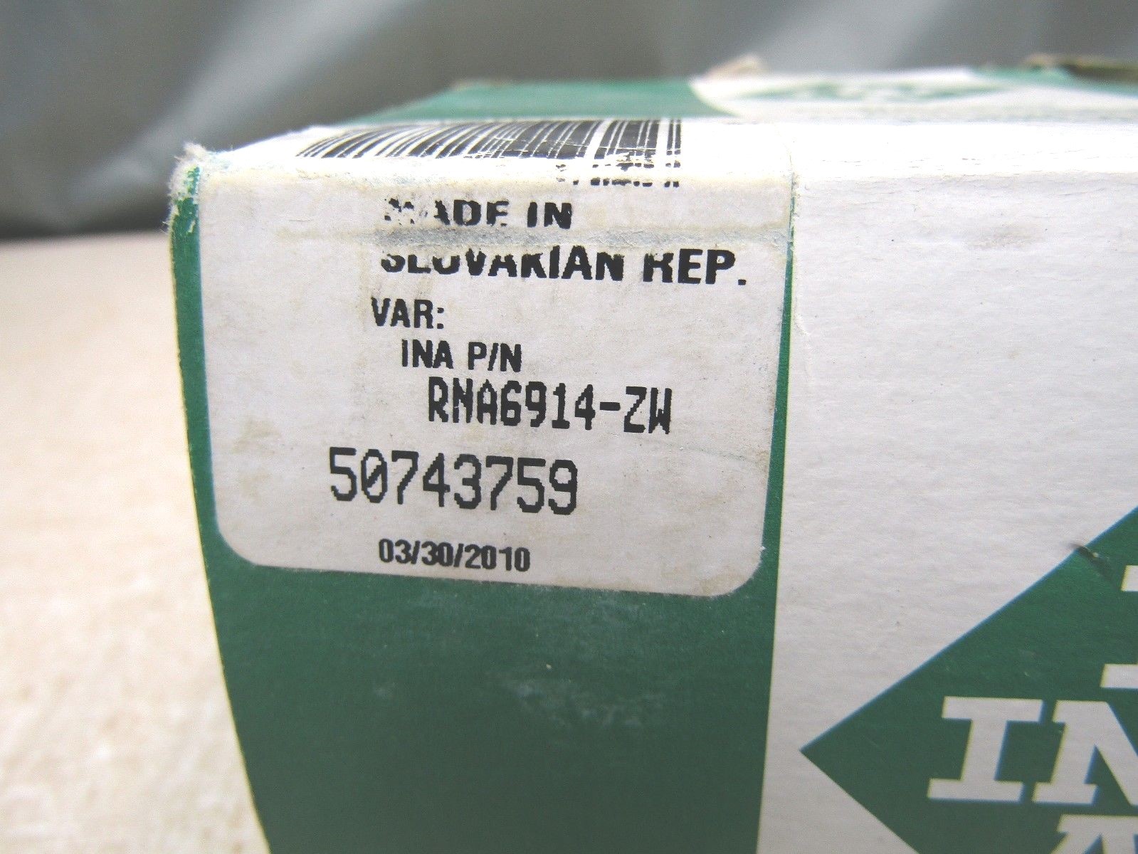 INA RNA6914 ZW Needle Roller Bearing 80mm x 100mm x 54mm Xtra Life