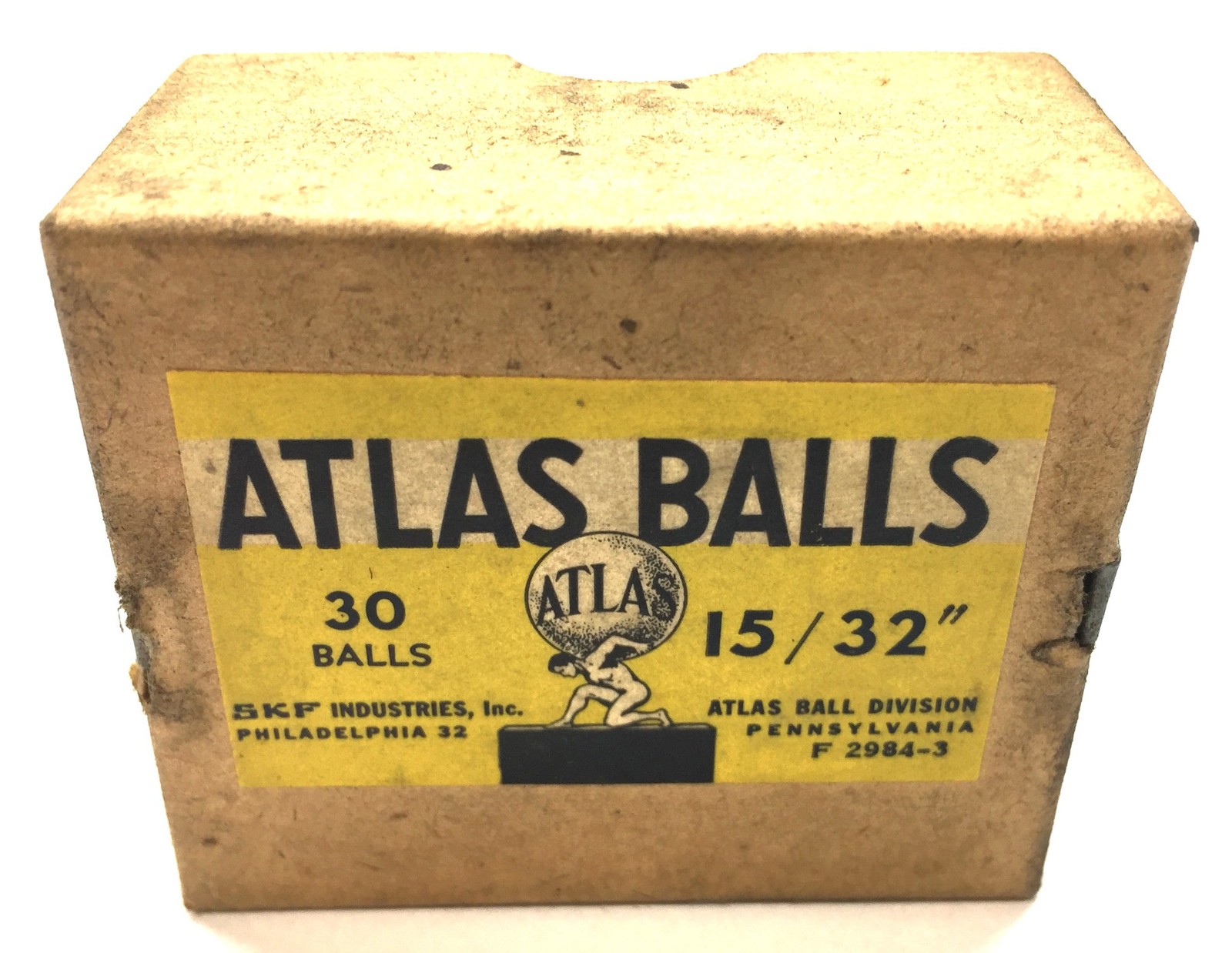 SKF 15/32″ Atlas Balls Steel Roller Bearing Ball Pack F-2984-3 (30pcs) NOS