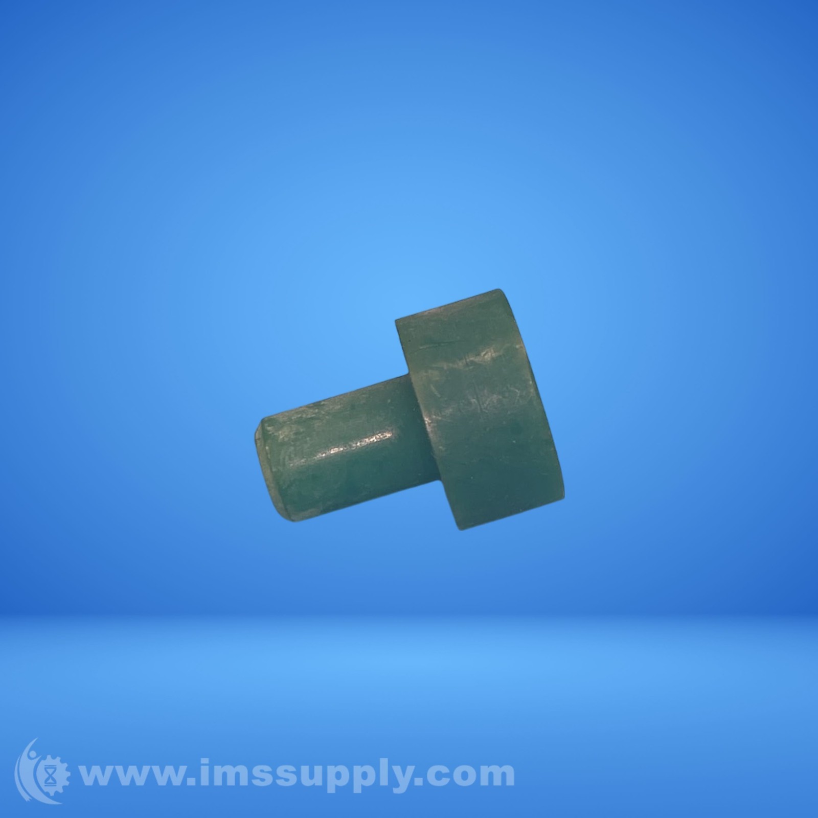 1 inch x 1 inch x 1 inch Green Urethane Bumper FNIP