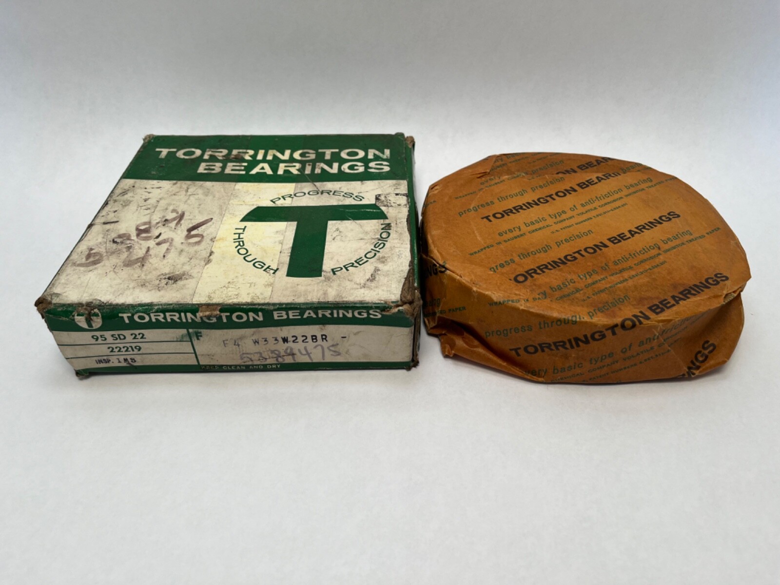 Torrington 22219BRW33 Spherical Bearing 22219-BR-W33 95SD22-F4 95x170x43 mm