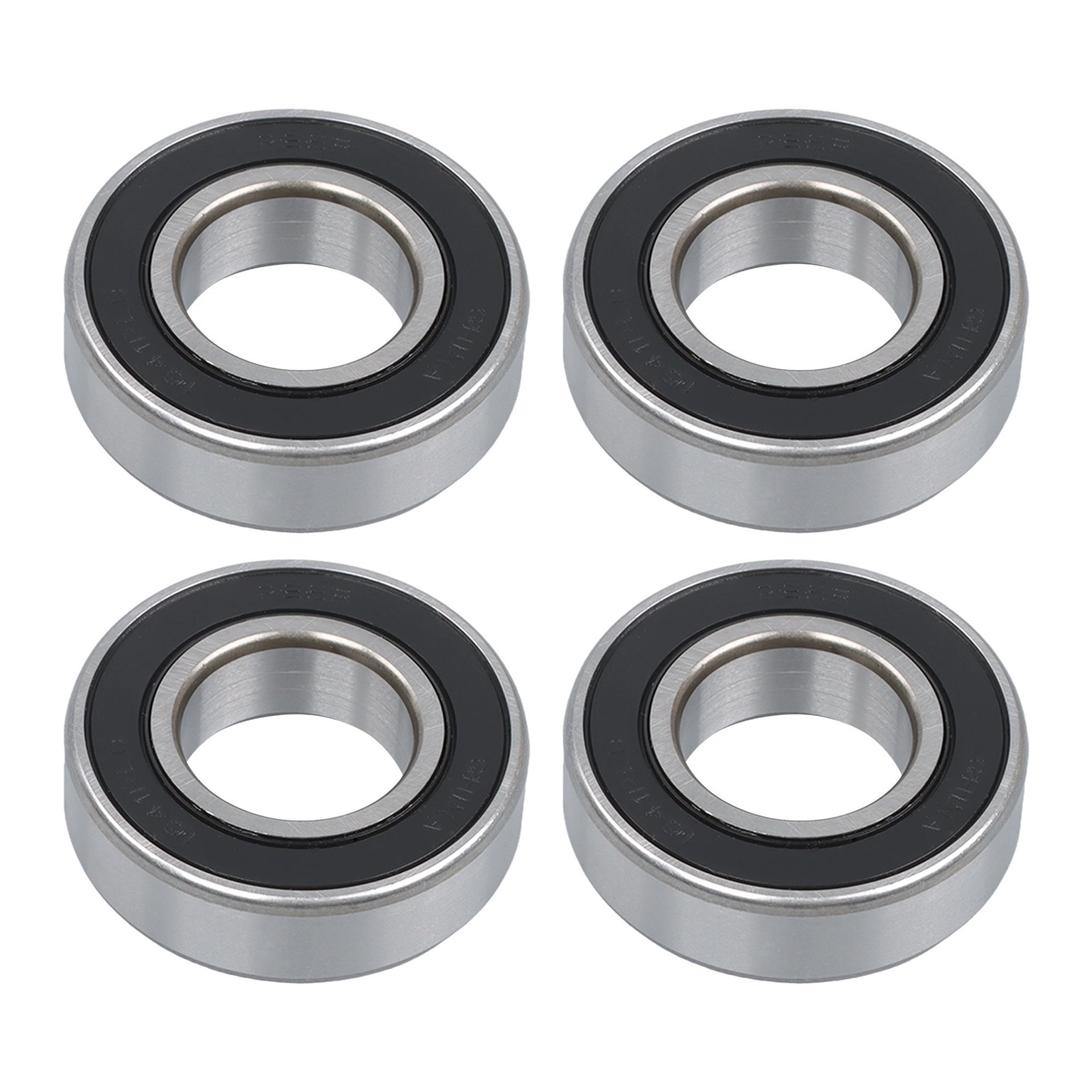 Ball Bearing 1641-2RS 1 inch x 2 inches x 9/16 inches Rubber Sealed Pack of 4