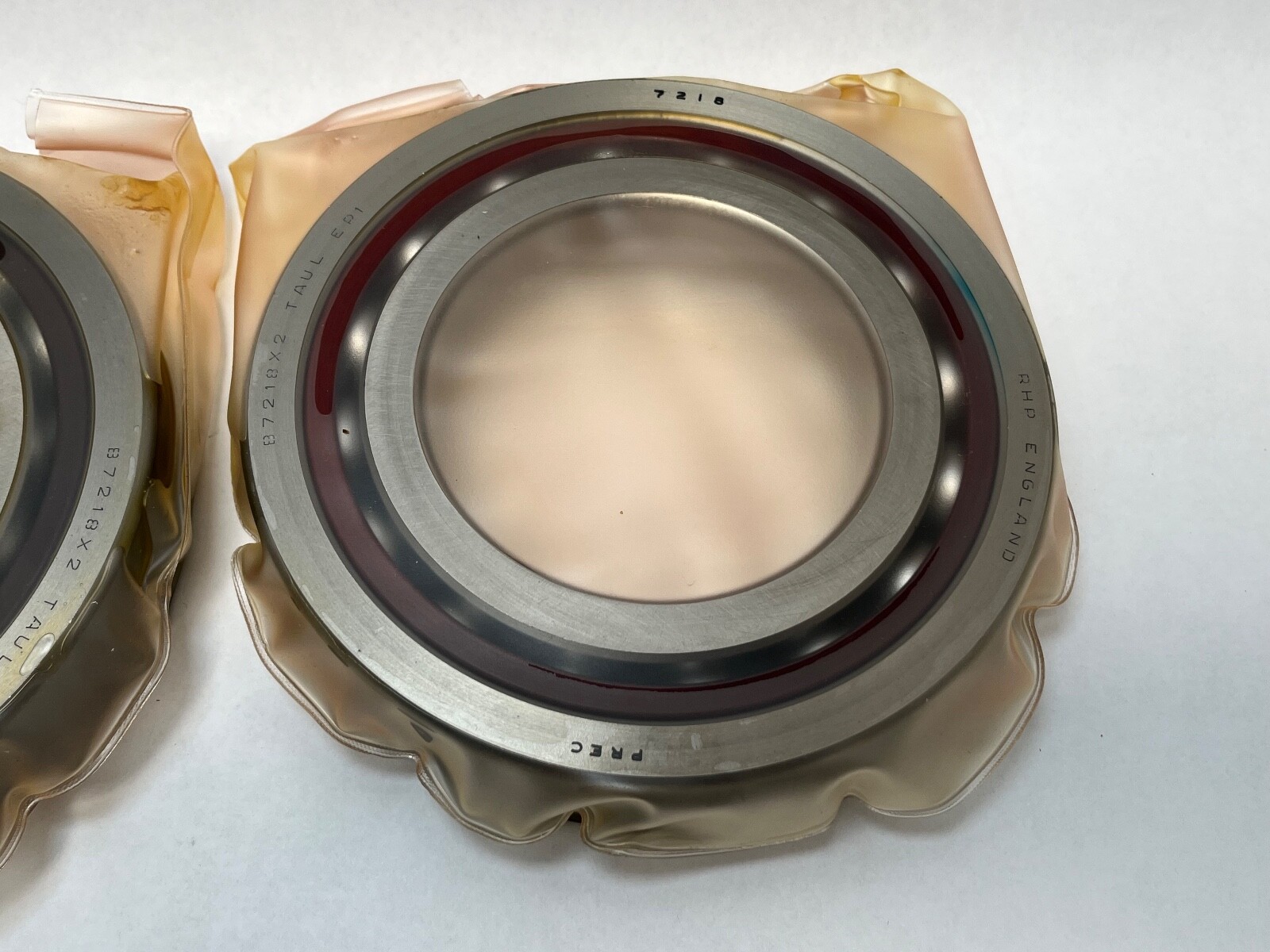 RHP 7218CTBDUL Bearing 90x160x30mm 7218C-TB-DUL-P0 B7218X2TADULEP1 England 2 Pcs