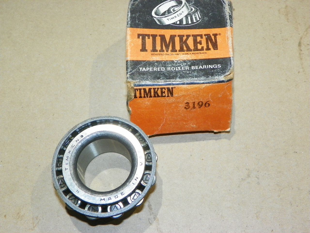 Timken 3196 Tapered Roller Bearing Cone Made in USA