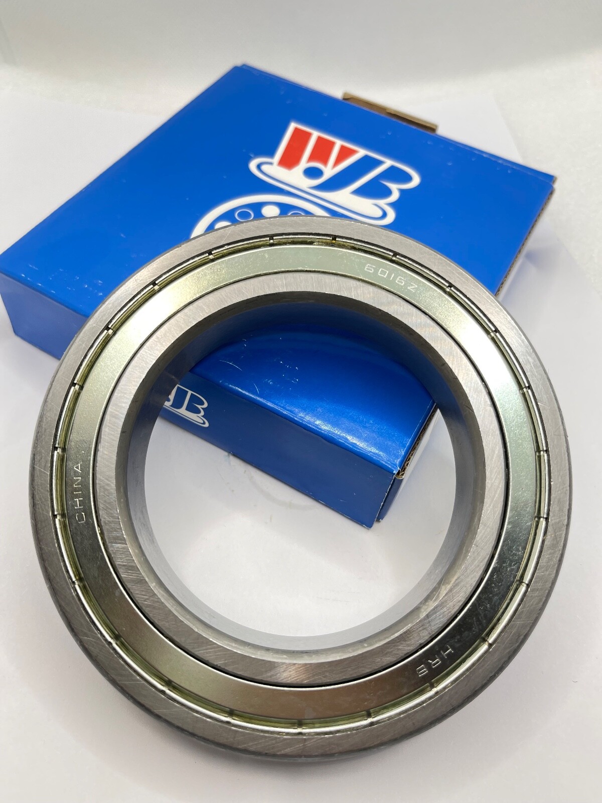 WJB 6016ZZ DEEP GROOVE BALL BEARING, ROUND BORE, 80 x 125 x 22 DOUBLE SHIELDED