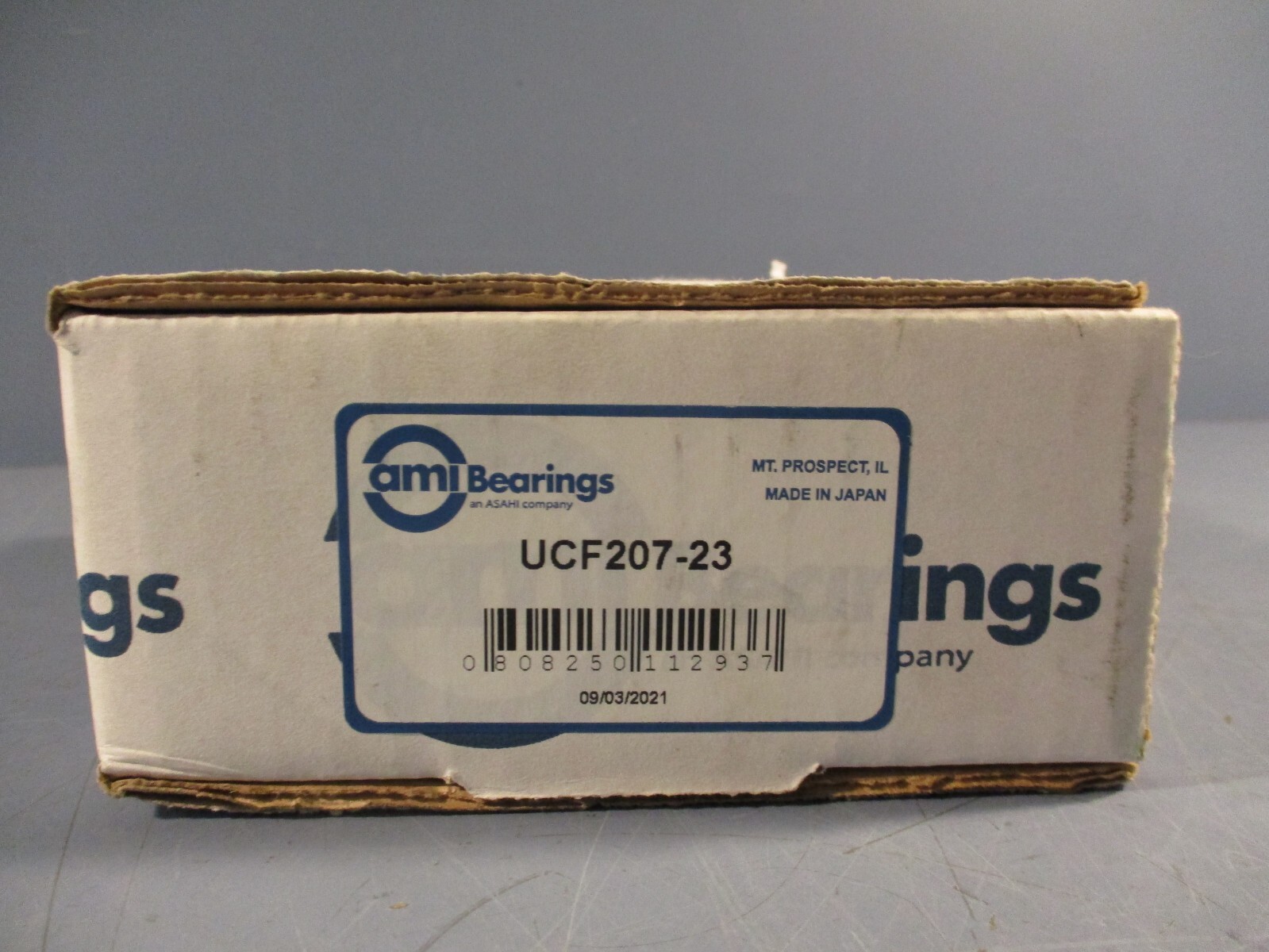 AMI Bearings UCF207-23 4-Bolt Flange Bearings, Round Bore, Normal Duty