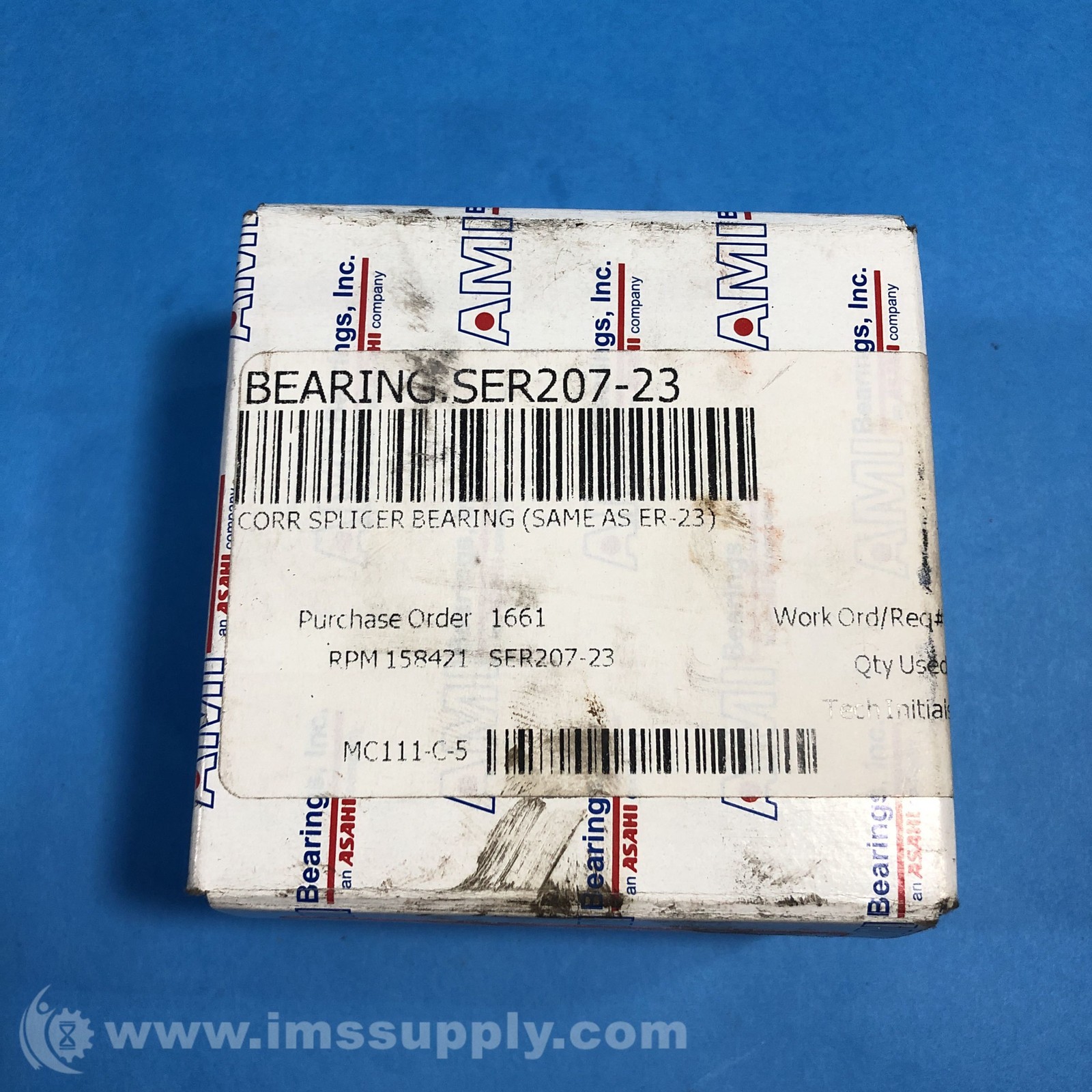 AMI Bearings, Inc. SER207-23 Corr Splicer Ball Insert Bearing FNFP