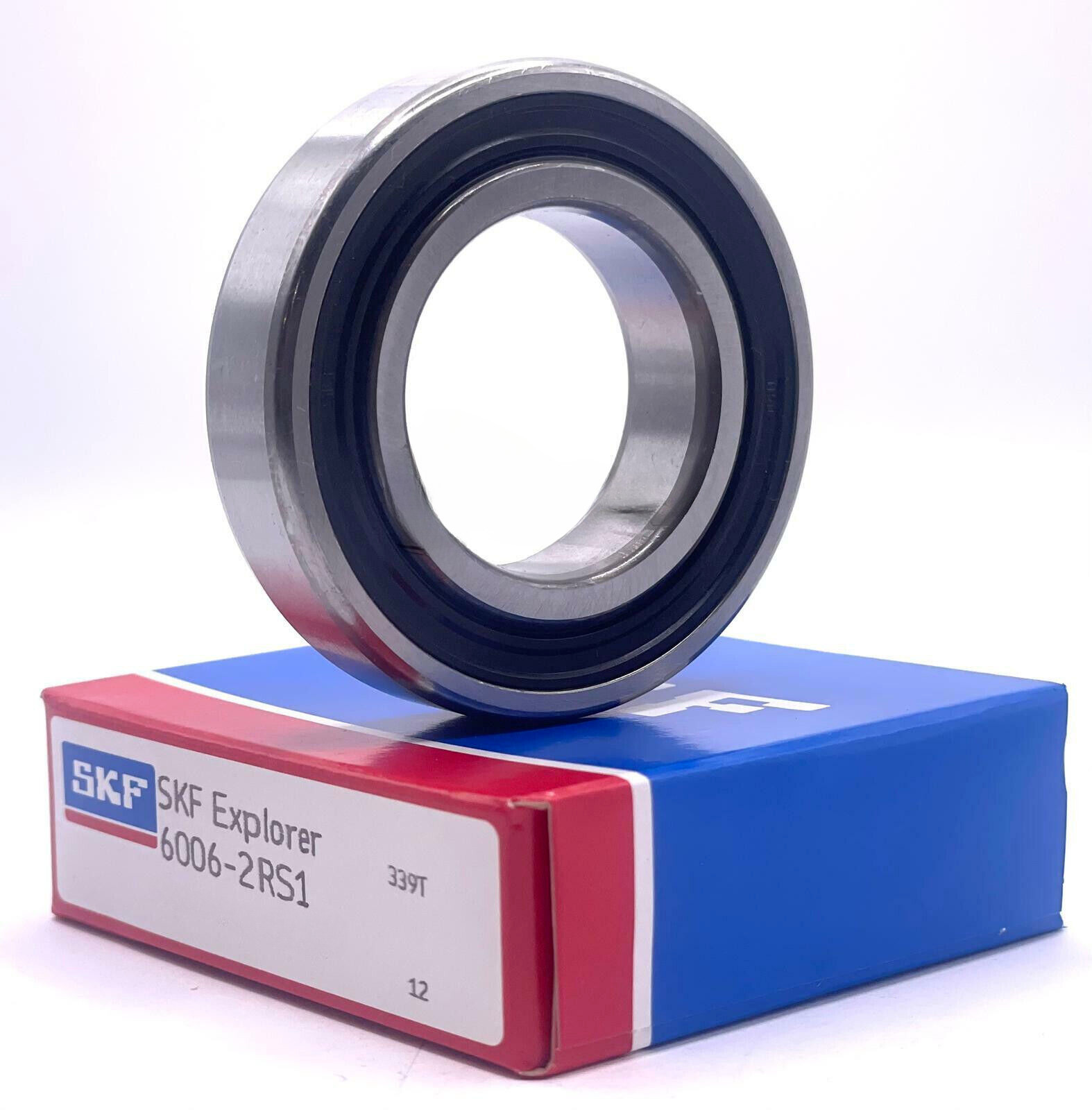 NEW SKF 6006 2RS1 C4 DEEP GROOVE BALL BEARING, RUBBER SEALED 30x55x13 mm