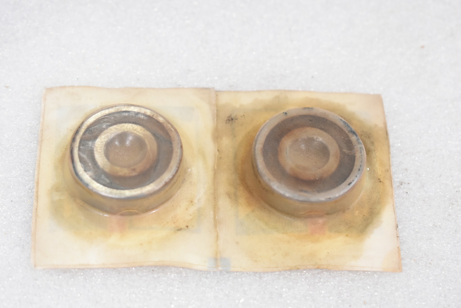 SKF 6200-2RS1/C3 BALL BEARING, SINGLE ROW, DOUBLE SEALED, (LOT OF 2)