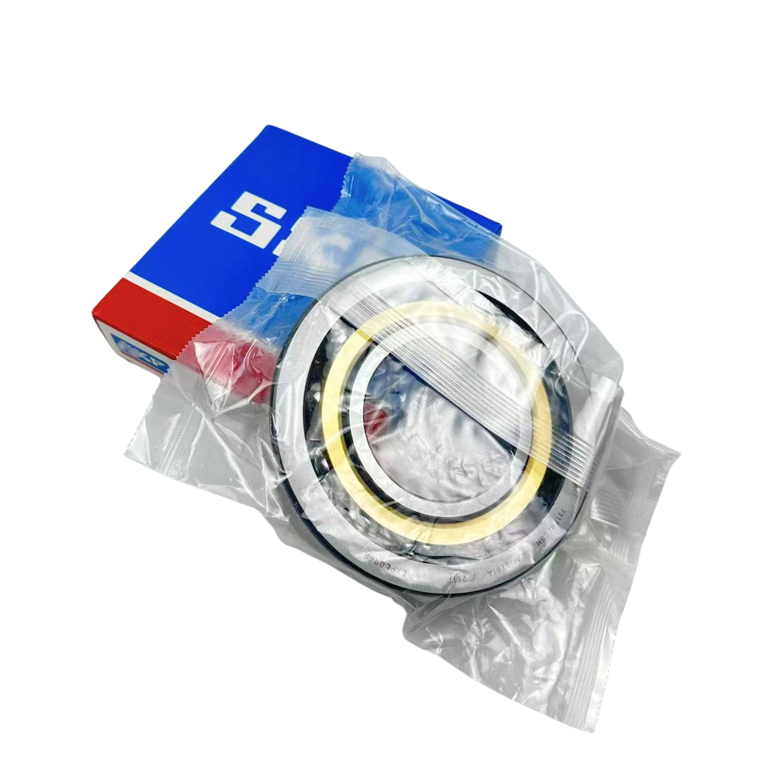 NEW 7317 BECBM single row angular contact ball bearing for SKF