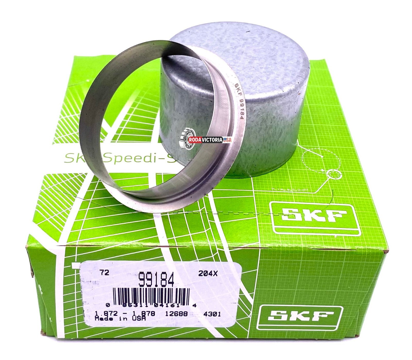 SKF USA 99184 Engine Crankshaft Repair Speedi-Sleeve ID 1.875 Inch