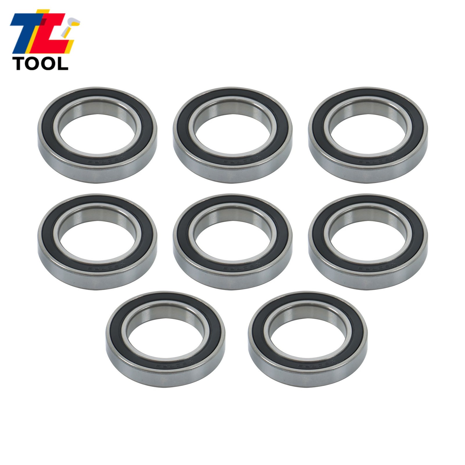 Industrial 6907-2RS Bearings 10pcs 35x55x10mm Double Sealed