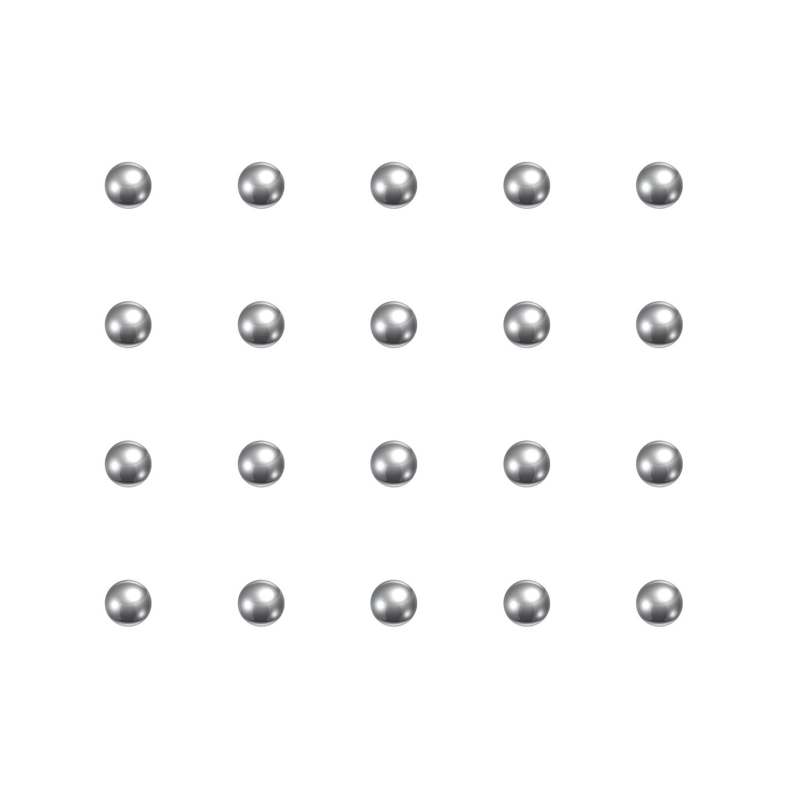 25pcs 3/32″ 420 Stainless Steel Bearing Balls G100 Precision