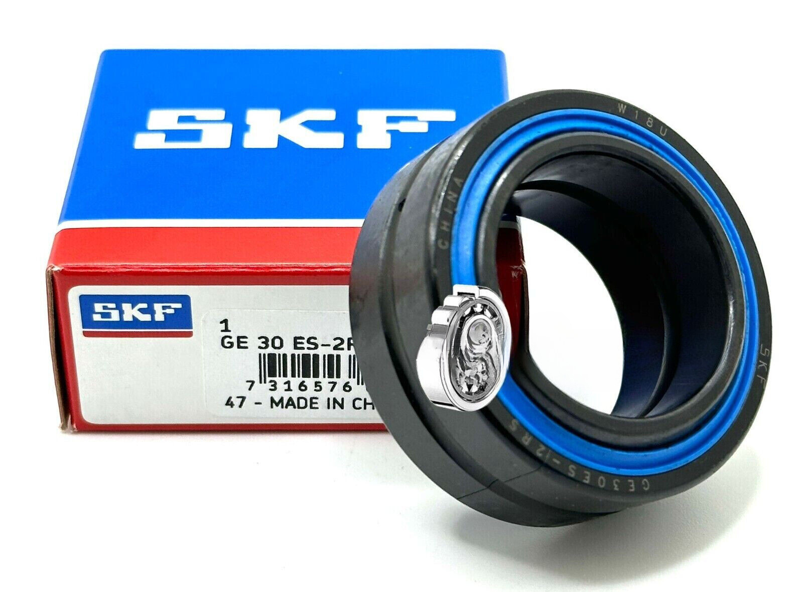 NEW GE 30 ES-2RS – SKF – SPHERICAL PLAIN BEARING – FACTORY ! FREE SHIPPING