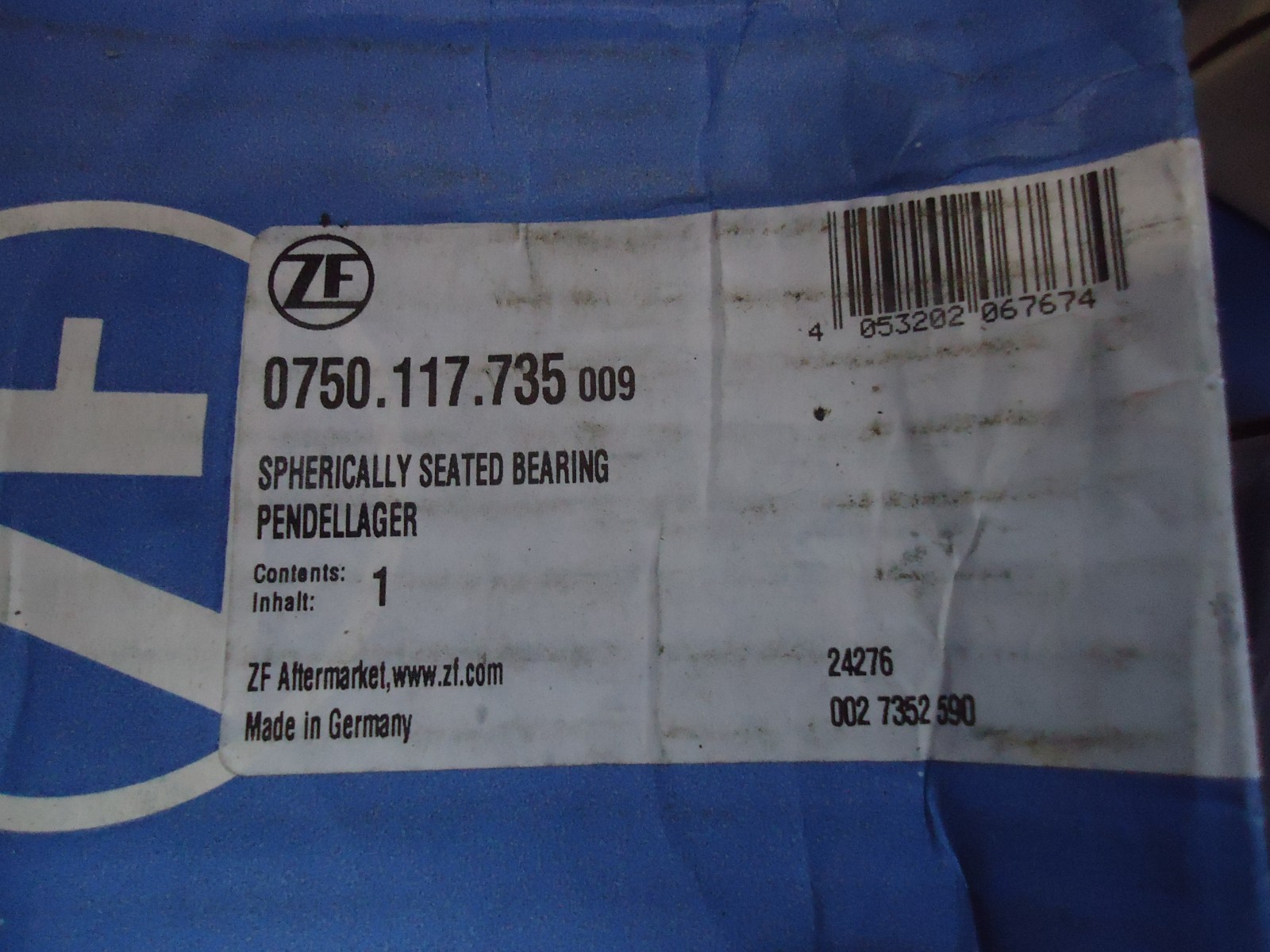 F-801806.PRL FAG 110 x 180 x 82 mm SPHERICAL ROLLER