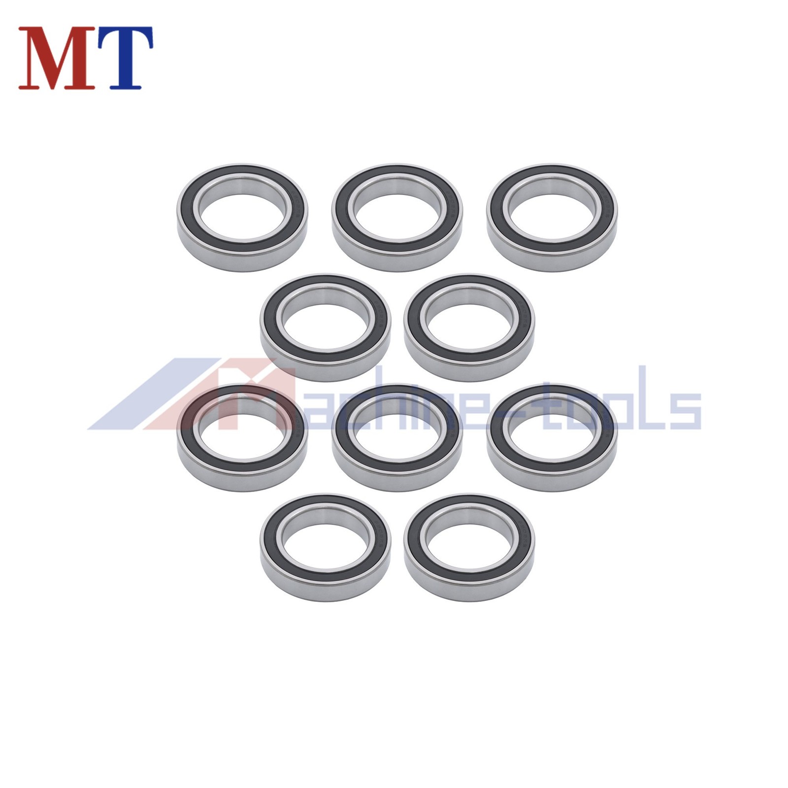 6908-2RS Rubber Sealed Ball Bearings 10pcs 40x62x12mm Set
