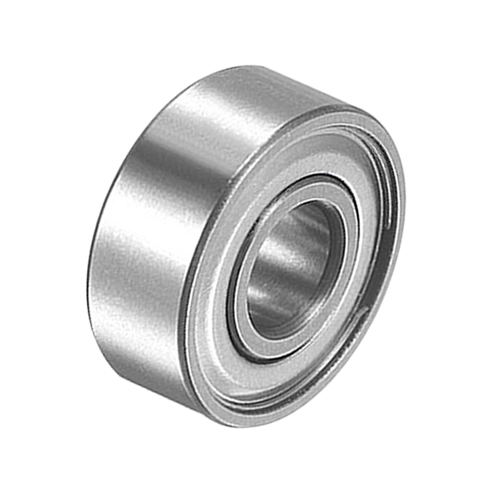 12pcs Ball Bearing 3/16″ ID 1/2″ OD Double Shielded Steel Deep Groove w Screws