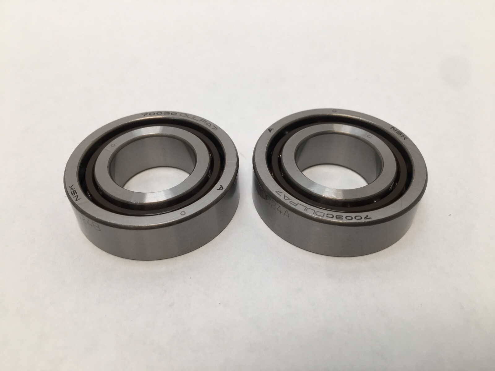 NSK 7003CTYDULPA7 Angular Bearing 17x35x10mm 7003 C TY DUL PA7 ABEC7 Japan 2 Pcs