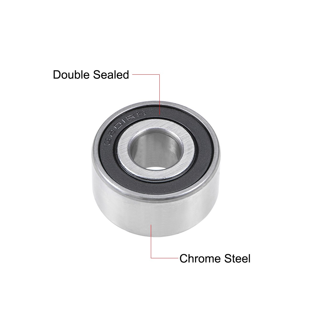 3201-2RS Bearing Angle Contact Balls 12x32x15.9mm Sealed Bearings 52