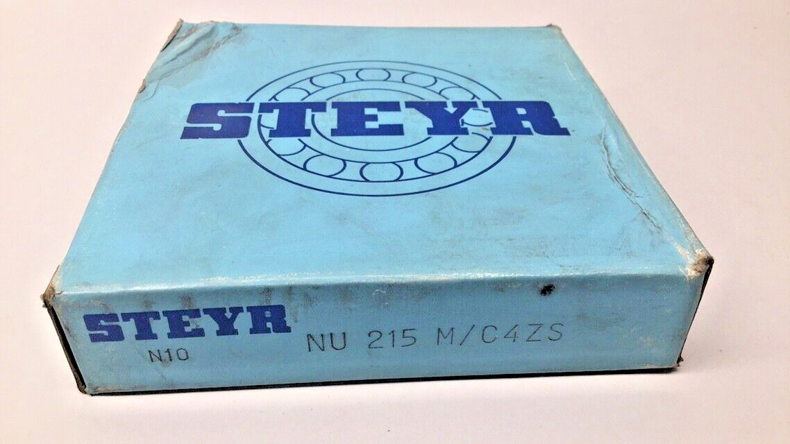 Steyr NU215M/C4ZS Cylindrical Roller Bearing 75x130x25mm NU215-C4/2nu15/NU215-M
