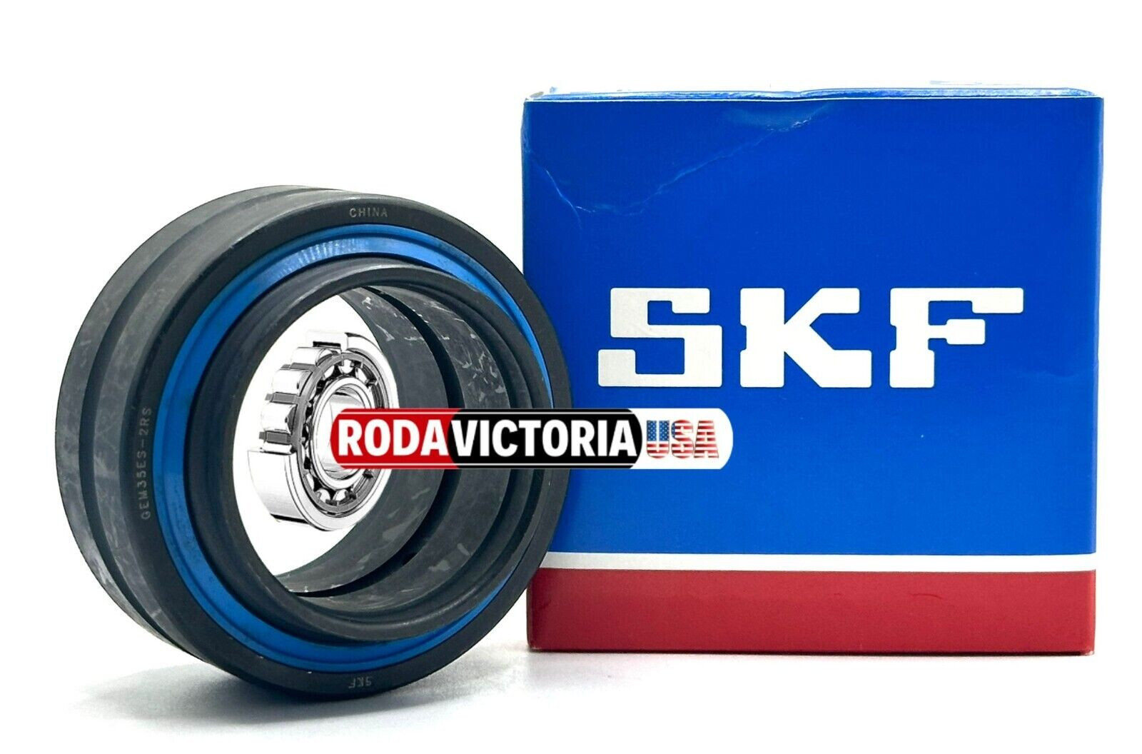 SKF GEM35 ES 2RS RADIAL SPHERICAL PLAIN BEARING 35x55x20m SAME DAY SHIPPING