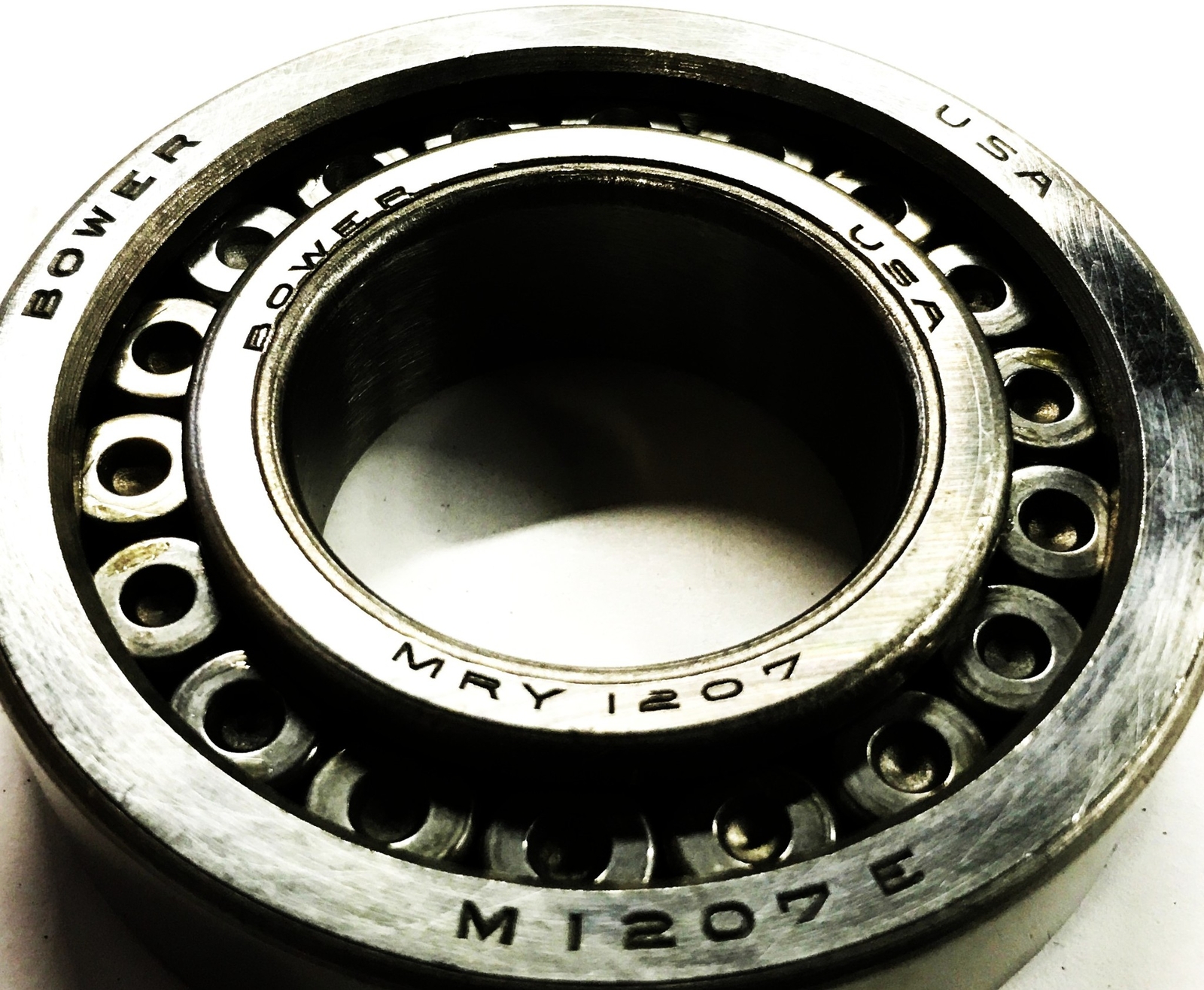Bower Cylindrical Roller Bearing with Inner Ring M1207E/MRY1207 NOS