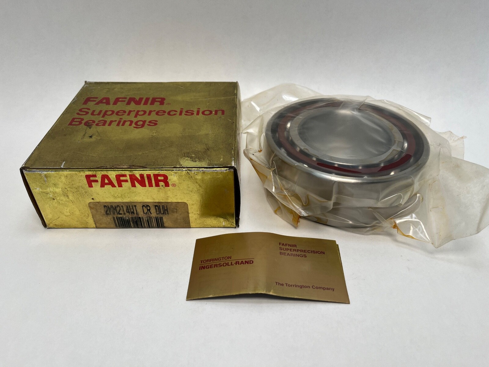 Fafnir 2MM214WICR-DUH Bearing 70x125x24 mm 7214C 2-MM-214-WI-CR-DUH USA 2 Pcs